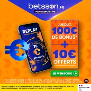 betsson bonus bienvenue